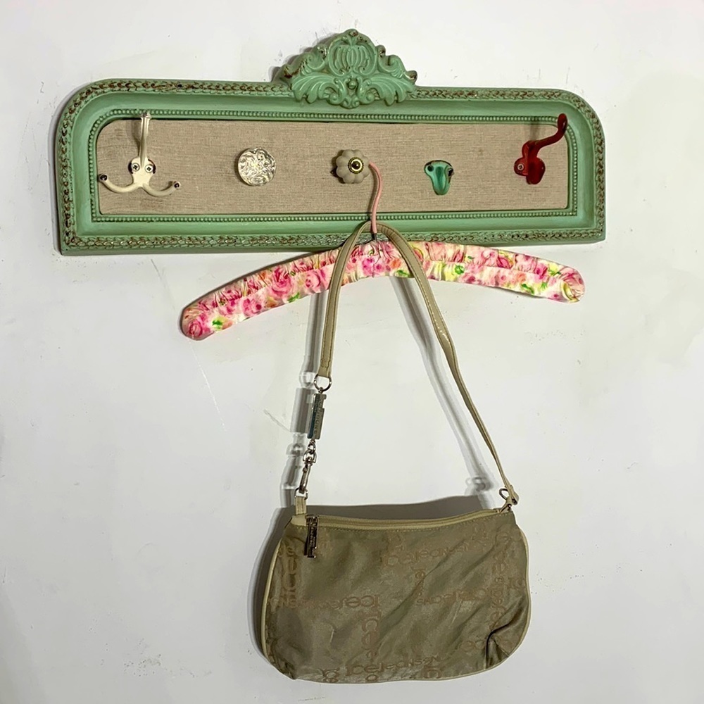 Iceberg ice jeans Vintage Y2K all over branding cloth shoulder bag sand
